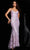 Jovani 37648 - Sequin Lace Ornate Prom Dress Special Occasion Dress 00 / Ice Pink
