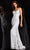 Jovani 37648 - Sequin Lace Ornate Prom Dress Special Occasion Dress 00 / White