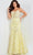 Jovani 38004 - Floral Embroidered Prom Gown Special Occasion Dress