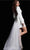 Jovani 38084 - Long Sleeve Back Bow Bridal Dress Wedding Dresses