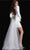 Jovani 38084 - Long Sleeve Back Bow Bridal Dress Wedding Dresses