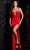 Jovani 38142 - Stone Embellished Slit Long Dress Prom Dresses