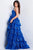 Jovani 38144 - Floral Embroidered Illusion Ballgown Ball Gowns