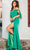 Jovani 38197 - Jovani Stretch Satin Sheath Dress Prom Dresses