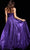 Jovani 38280 - Applique Pleated Evening Dress Evening Dresses