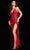 Jovani 38337 - Sleeveless Sequin Dress Evening Dresses 00 / Red