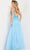 Jovani 38430 - Sheer Inset A-line Gown Evening Dresses