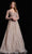 Jovani 38589 - Sheer Long Sleeve Beaded Prom Gown Prom Dresses