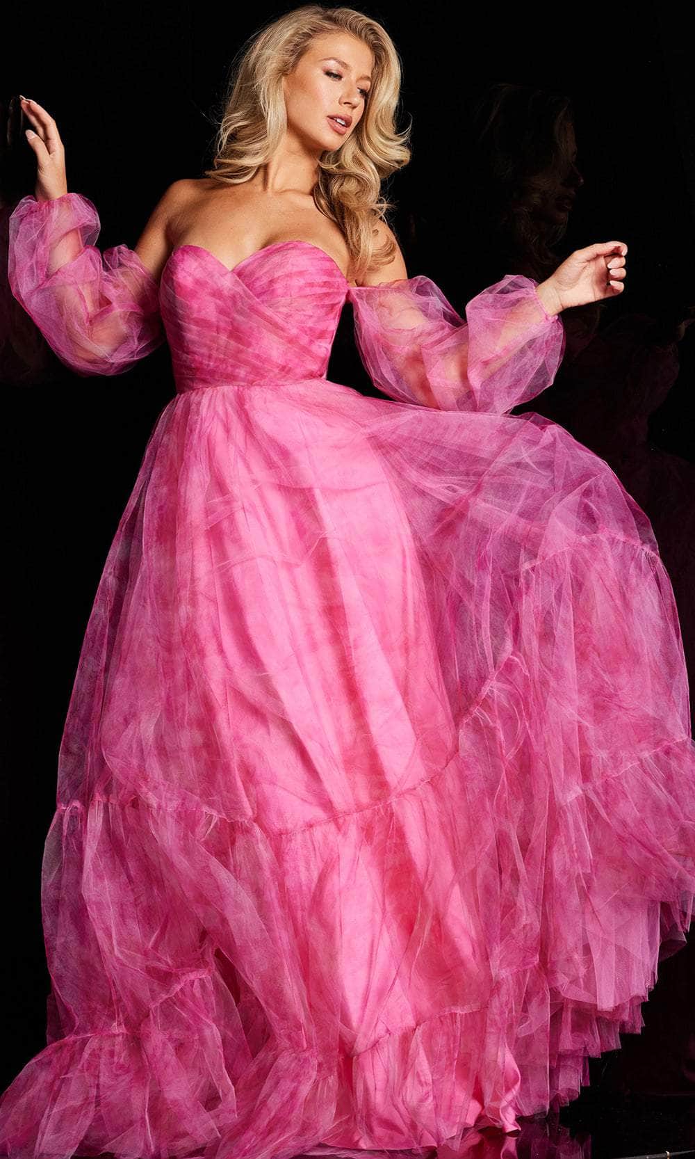 Jovani 38605 Prom Dress - Fuchsia | NewYorkDress Jovani 38605 Prom Dress - Fuchsia | NewYorkDress