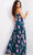 Jovani 38638 - Floral Printed A-line Dress Evening Dresses