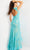 Jovani 38668 - Lace V-Neck Dress Evening Dresses