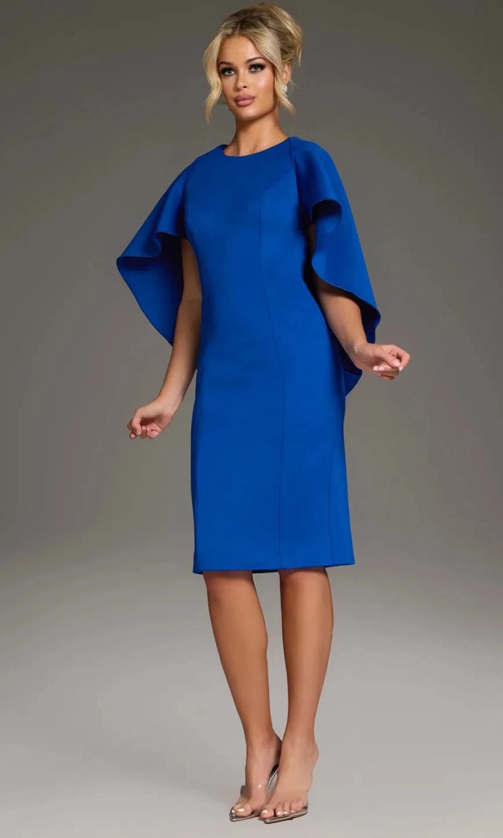 Jovani 38824 - Knee Length Sheath Dress