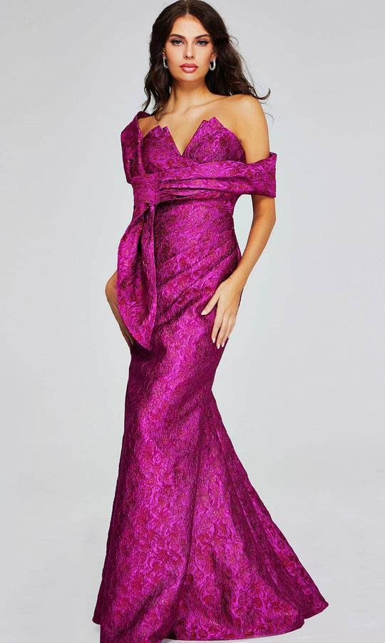 Jovani 39114 - Bright Strapless Formal Dress