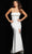 Jovani 39244 - Strapless High Slit Evening Dress Evening Dresses