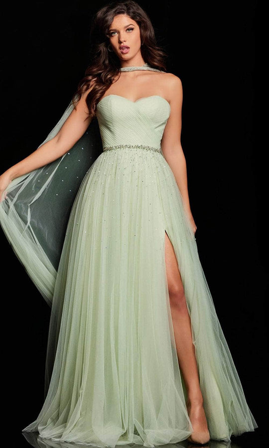 Jovani 39307 - Sweetheart A-Line Prom Gown