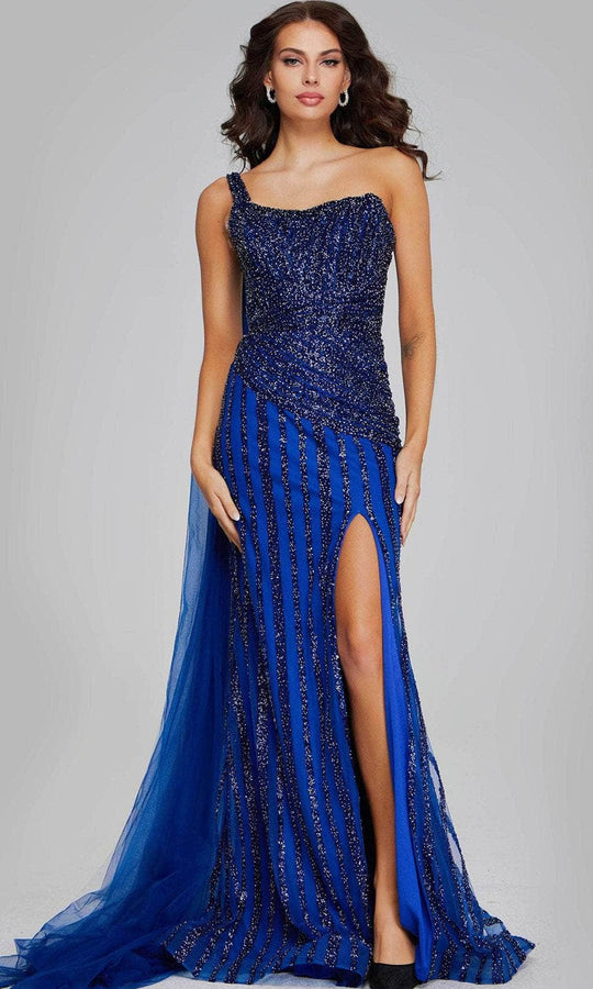 Jovani 39386 - Beaded Corset Evening Gown