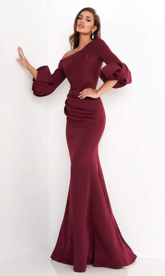 Jovani - 39739 Pleat Mother of the Groom Trumpet Gown