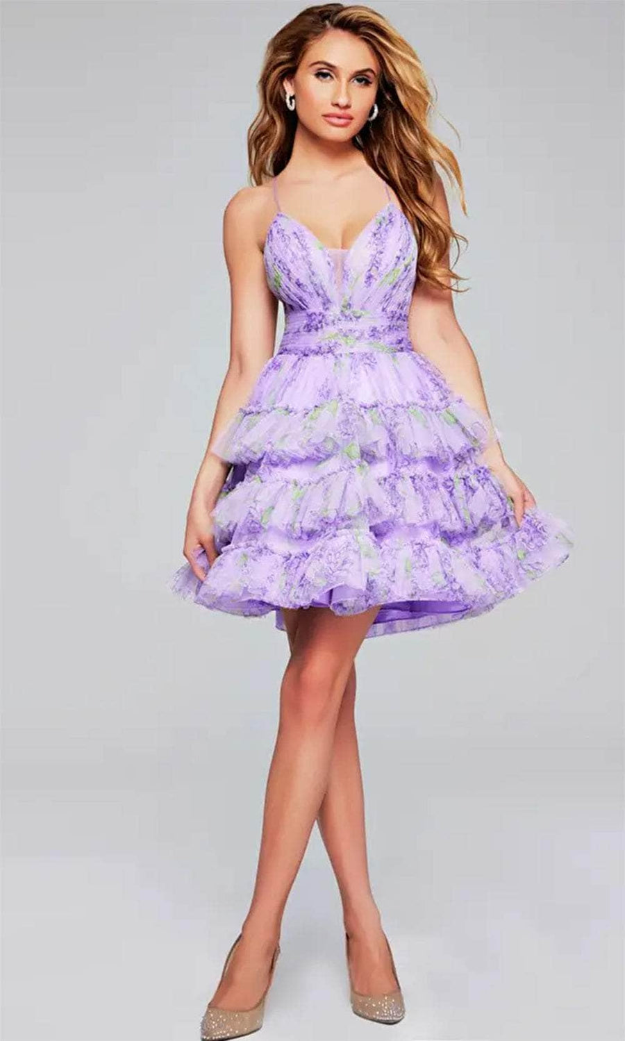 babydoll mini dress Blue Short Puff Sleeve Casual Spring Dresses from Size:1-2Y ALL_PRODUCTS