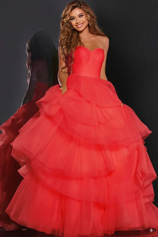 Jovani 40394 - Tiered Ballgown