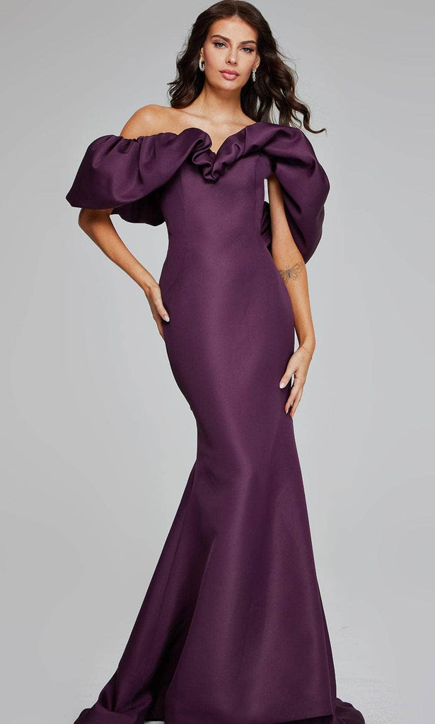 Jovani 40596 Long Formal Dress Wine / 12 Jovani 40596 Long Formal Dress Wine / 12