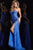 Jovani 4247 - Bejeweled High Slit Prom Dress Prom Dresses