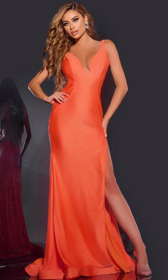 Jovani 43573 - Sleeveless Mermaid Prom Dress