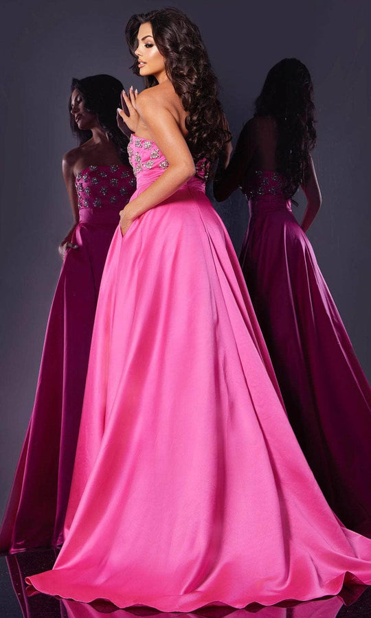 Jovani 43822 - Strapless Embellished Bodice Prom Gown