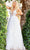 Jovani Bridal JB07646 - Glitter Lace V-Neck Bridal Gown Bridal Dresses