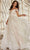 Jovani Bridal JB220001 - Embroidered Off Shoulder Bridal Gown Bridal Dresses