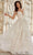 Jovani Bridal JB220001 - Embroidered Off Shoulder Bridal Gown Bridal Dresses