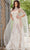 Jovani Bridal JB36547 - Beaded Cape Sweetheart Bridal Gown Bridal Dresses