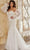 Jovani Bridal JB38491 - Lace Appliqued Mermaid Bridal Gown Bridal Dresses