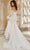 Jovani Bridal JB38491 - Lace Appliqued Mermaid Bridal Gown Bridal Dresses