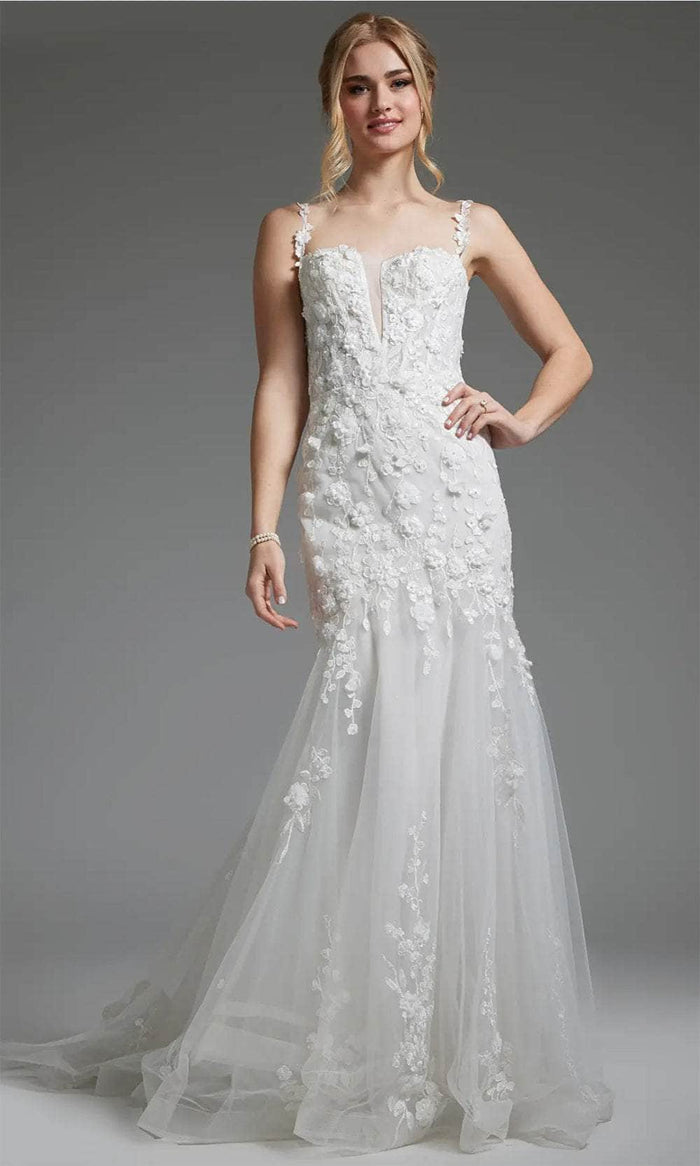 Jovani JB38479 - Deep Sweetheart Bridal Gown Bridal Dresses 00 / Off-White