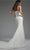 Jovani JB40639 - Beaded Appliqued Plunging Bridal Gown Bridal Dresses