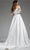 Jovani JB42626 - Off Shoulder Front Cutout Bridal Gown Bridal Dresses