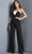 Jovani M3328 - Strapless Fitted Bodice Jumpsuit Formal Pantsuits