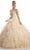 Juliet Dresses 1423 - Ruffled Beaded Scoop Quinceanera Gown Evening Dresses