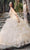 Juliet Dresses 1423 - Ruffled Beaded Scoop Quinceanera Gown Evening Dresses
