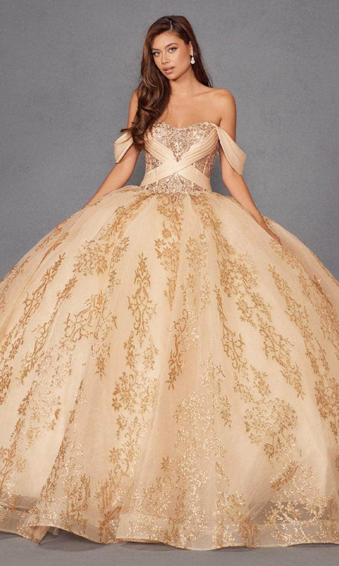 Juliet Dresses 1488H - Long Tulle Ballgown Dress