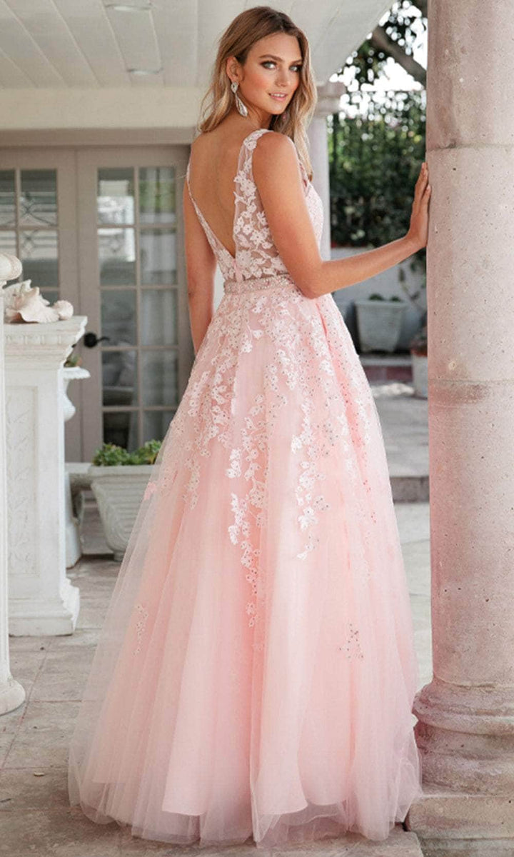 Juliet Dresses 224 Embroidered ALine Prom Dress Couture Candy