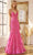 Juliet Dresses 274 - V-Neck Sequin Embroidered Prom Gown Prom Dresses XS / Fuchsia