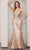 Juliet Dresses 274 - V-Neck Sequin Embroidered Prom Gown Prom Dresses XS / Rose Gold