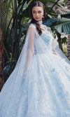 Juliet Dresses JT1449J - 3D Floral Embellished Sweetheart Ballgown Ball Gowns9