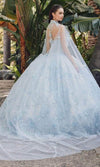 Juliet Dresses JT1449J - 3D Floral Embellished Sweetheart Ballgown Ball Gowns3