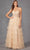 Juliet Dresses JT2451S - Beaded Appliqued Tiered Prom Gown Prom Dresses