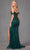 Juliet Dresses JT2471L - Beaded Fringe Sleeve Prom Gown Prom Dresses