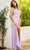JVN by Jovani JVN06502 - Beaded Sweetheart Prom Gown Special Occasion Dress 00 / Lilac
