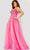 JVN by Jovani JVN08408 - Spaghetti Straps Sequin Prom Gown Special Occasion Dress
