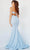 JVN by Jovani JVN08467 - Plunging Mermaid Prom Gown Special Occasion Dress